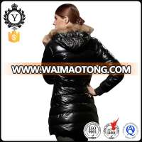 COUTUDI Black Slim Turkey high quality ladies fashion fur coat with hood